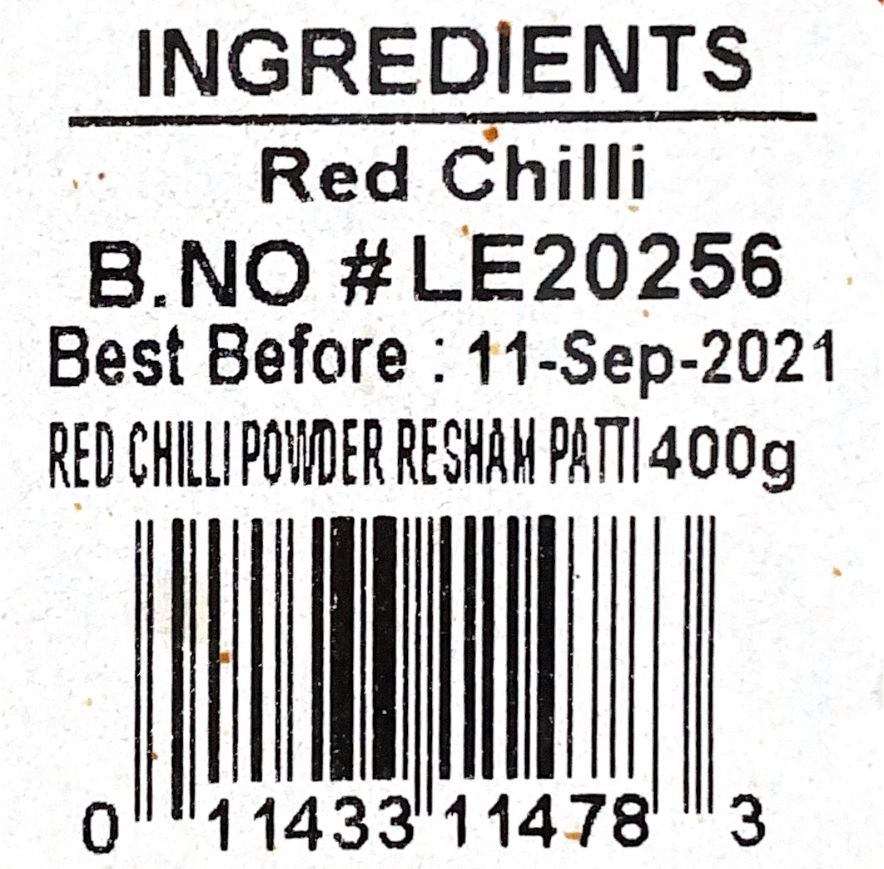 Red Chilli Powder Reshampatti