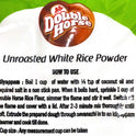Unroasted White Rice Powder