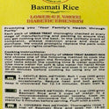 Lower G.I. Diabetic Basmati Rice