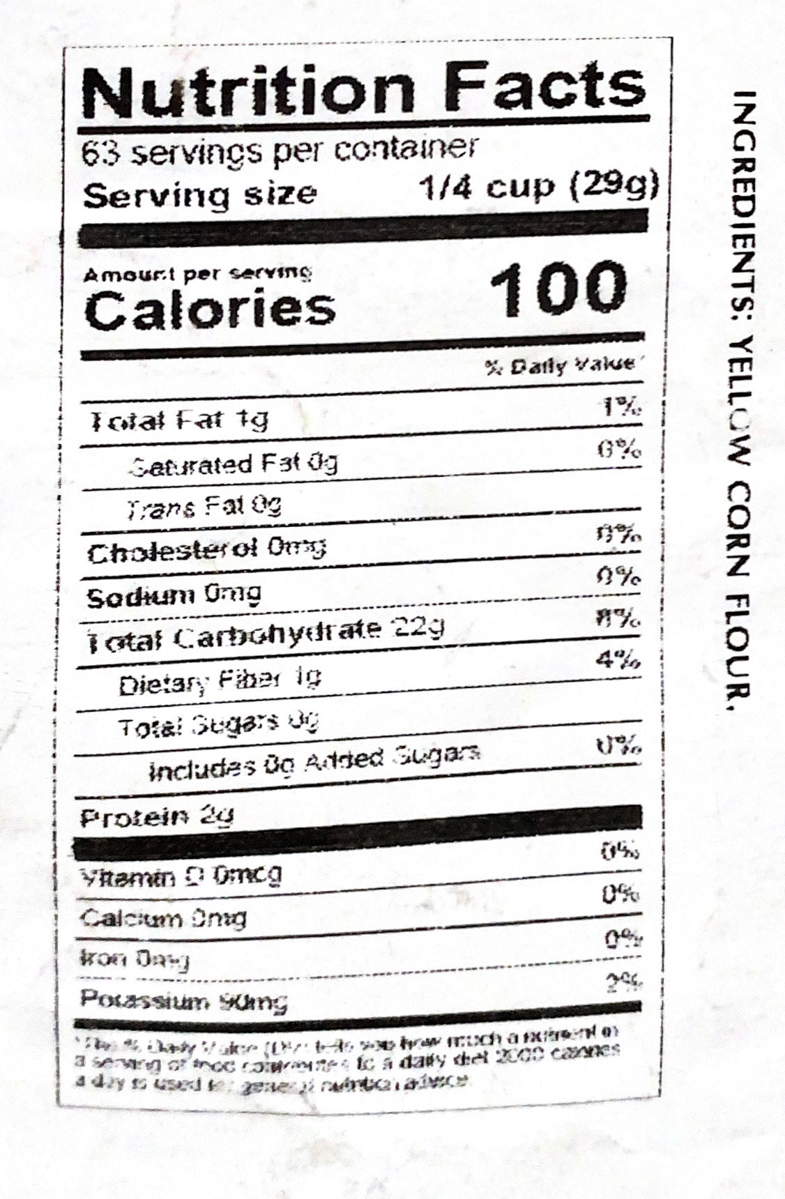 Corn Flour (Yellow)