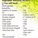 Vegetable Bombay Biryani