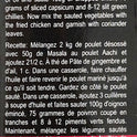Chilli Chicken Masala