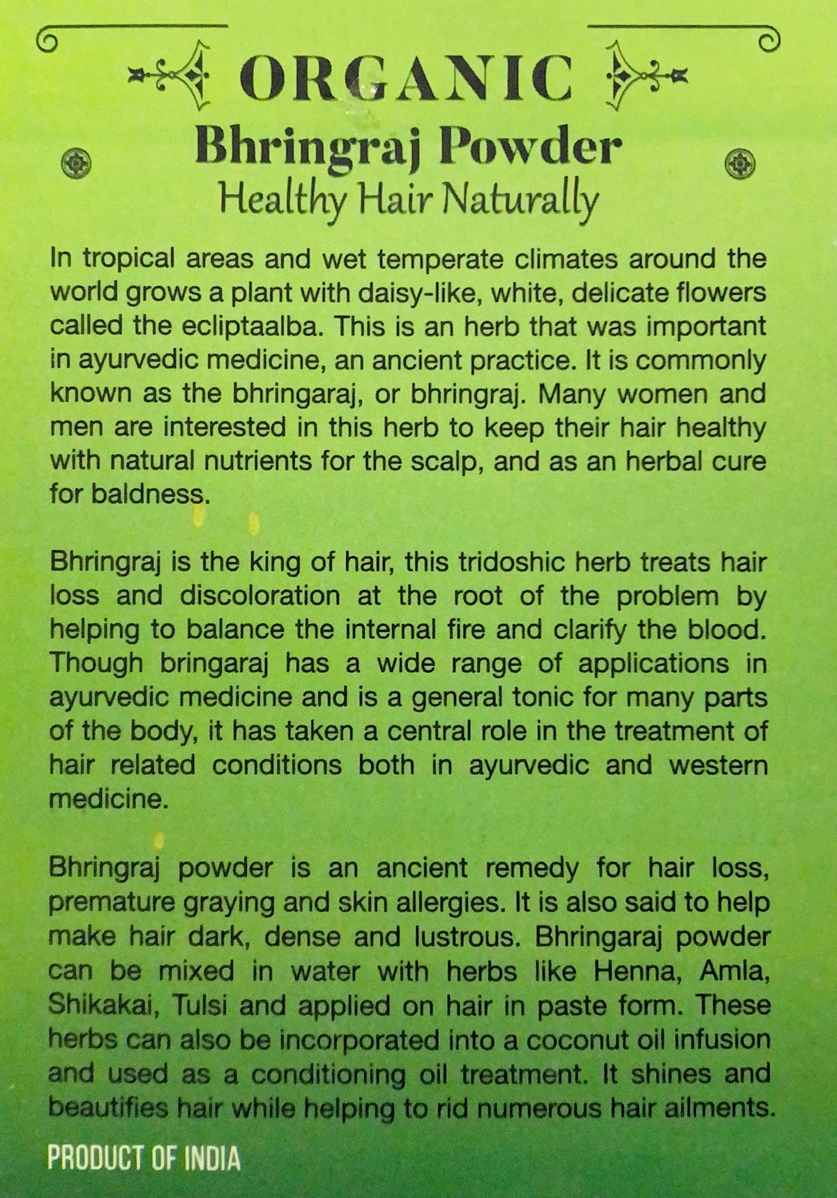 Organic Bhringraj Powder