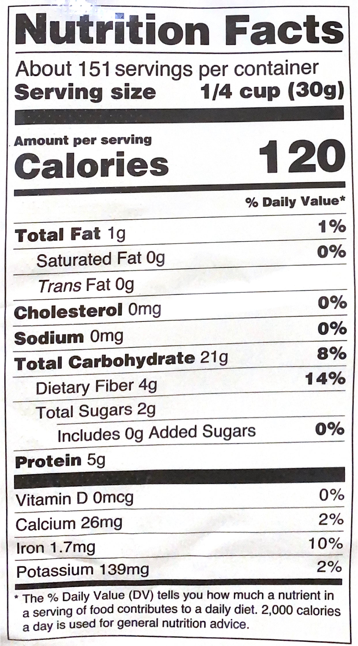 Low GI Whole Wheat Flour