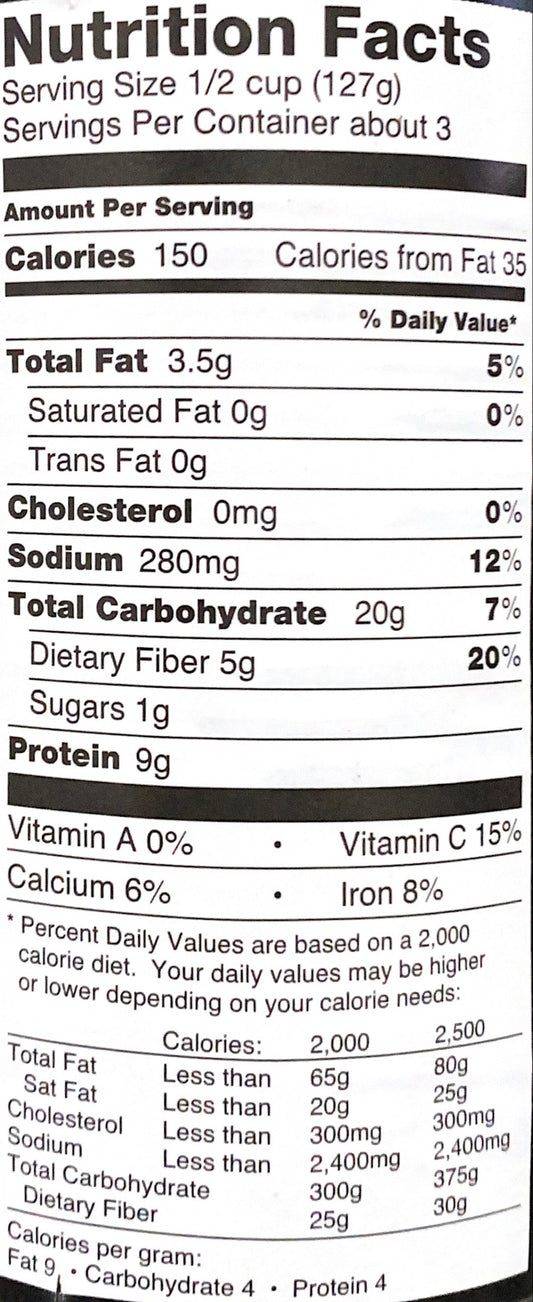 Chick Peas in Salted Water