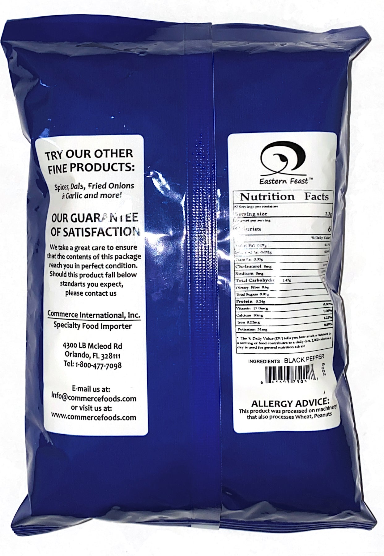 Black Pepper Powder