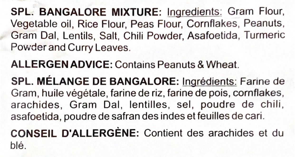 Bangalore Mixture