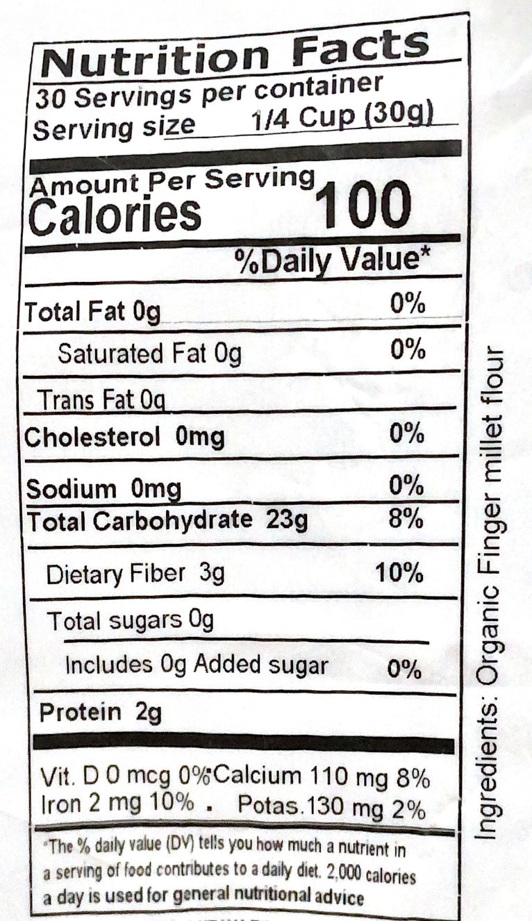 Organic Ragi Flour