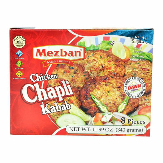 Mezeban Chicken Chapli Kabab 280g - 8 Pc