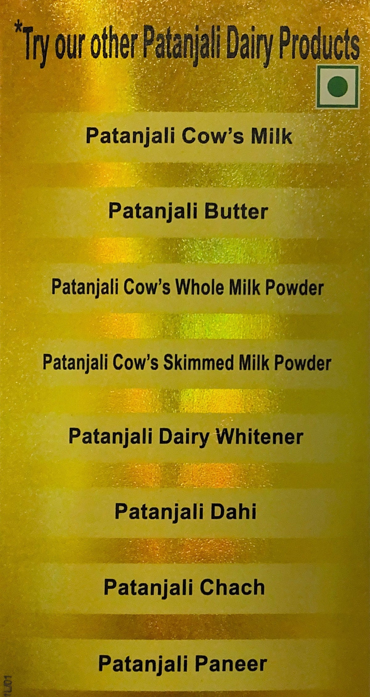 Cow's Ghee