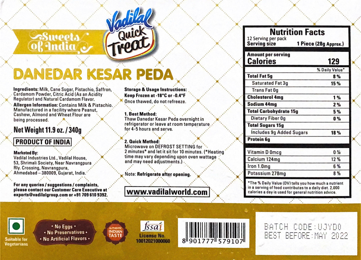 Danedar Kesar Peda