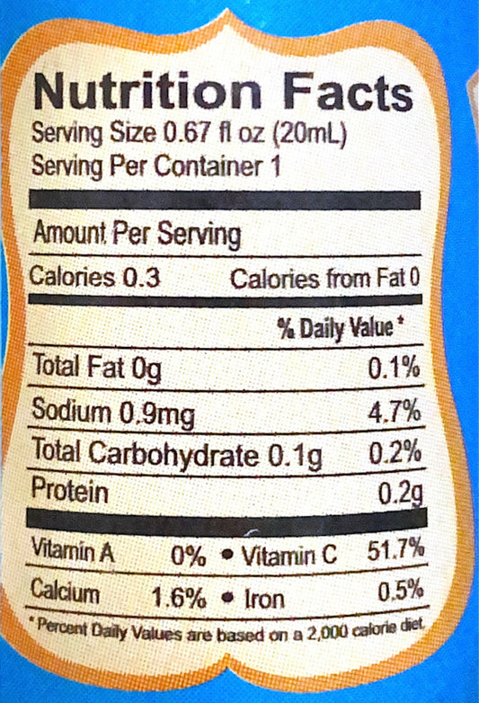 Vanilla Food Flavour