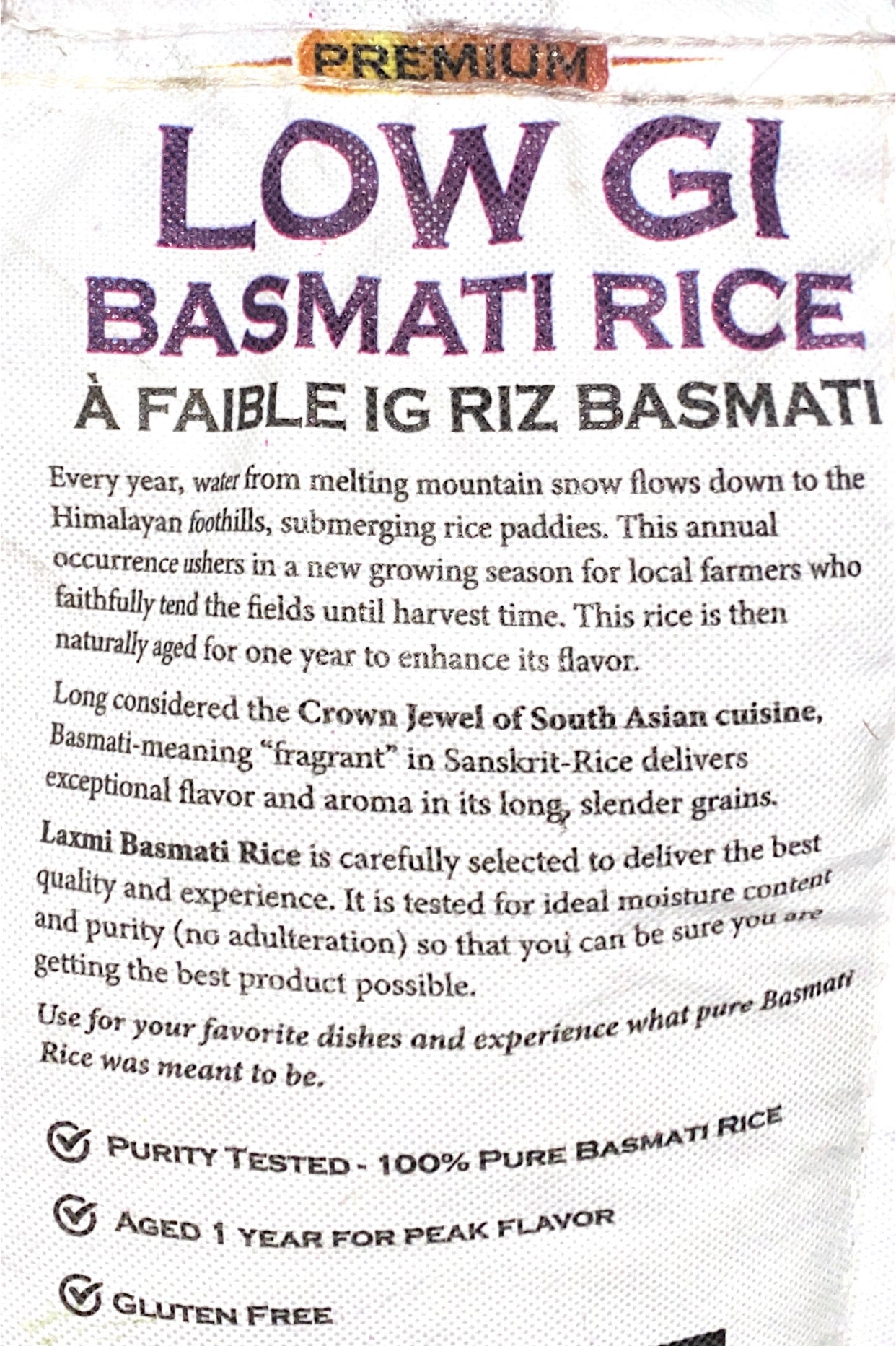 Low GI Basmati Rice