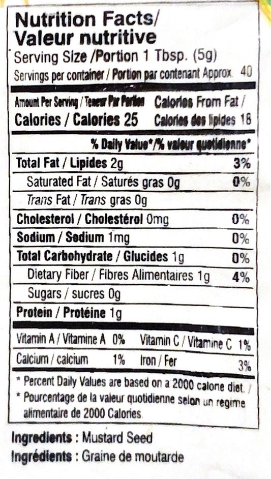 Organic Mustard Seeds