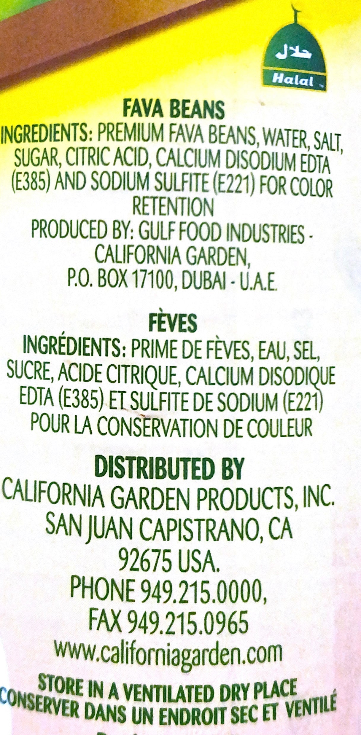 Premium Fava Beans