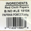 Paprika Powder