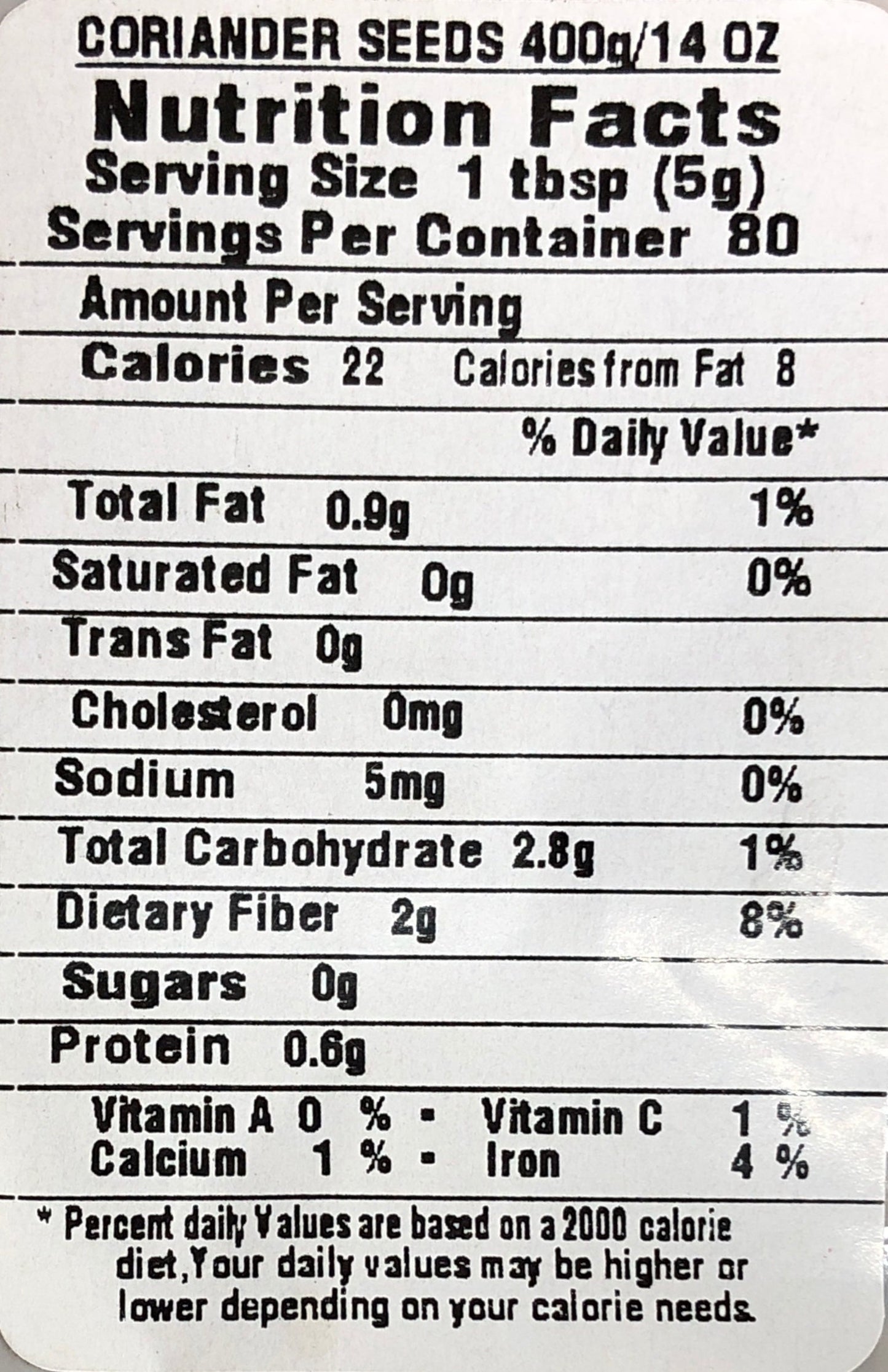 Coriander Seeds