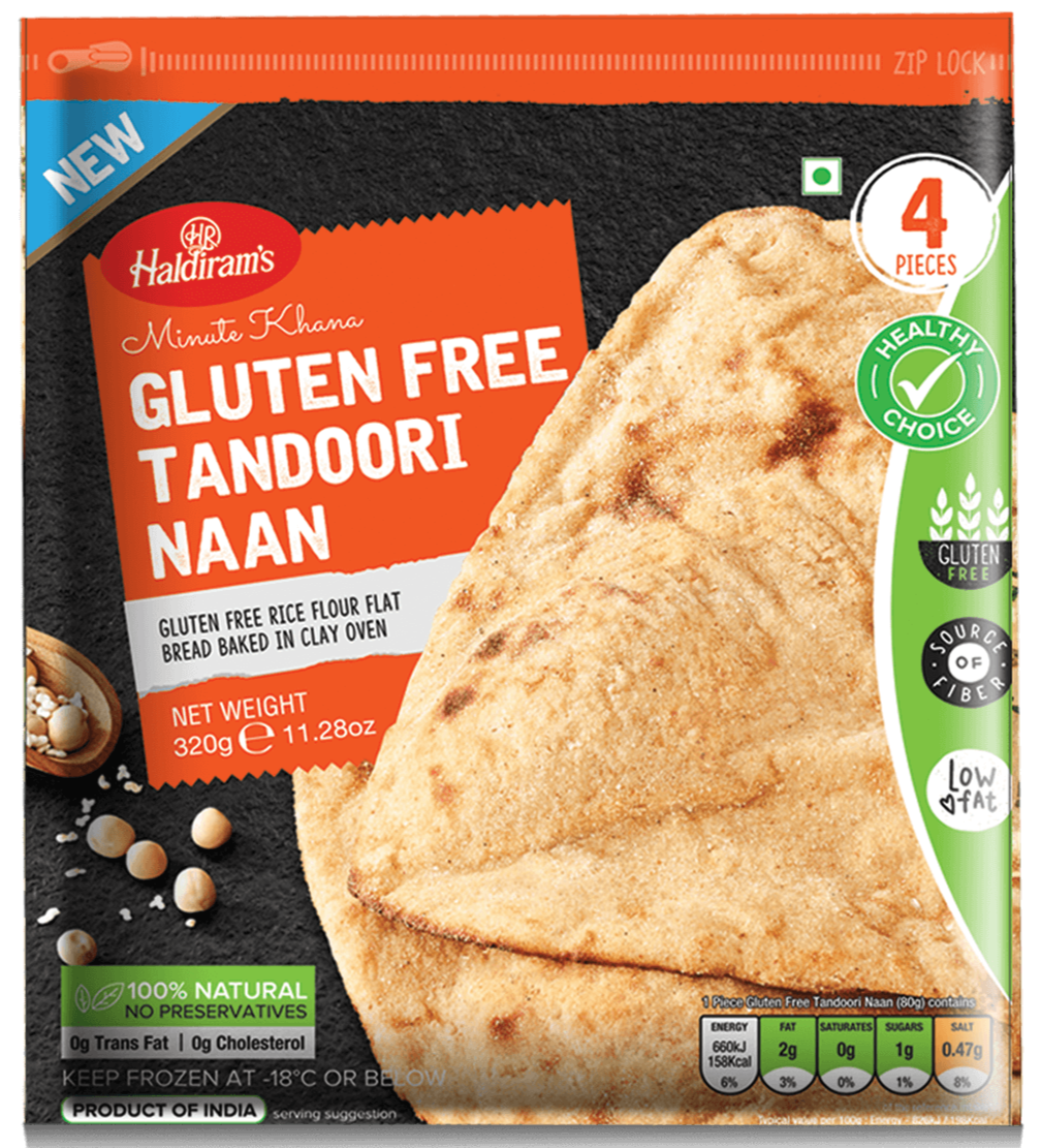 Gluten Free Tandoori Naan