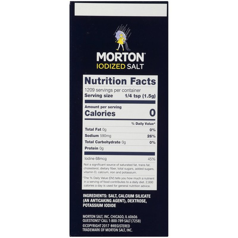 Iodized salt