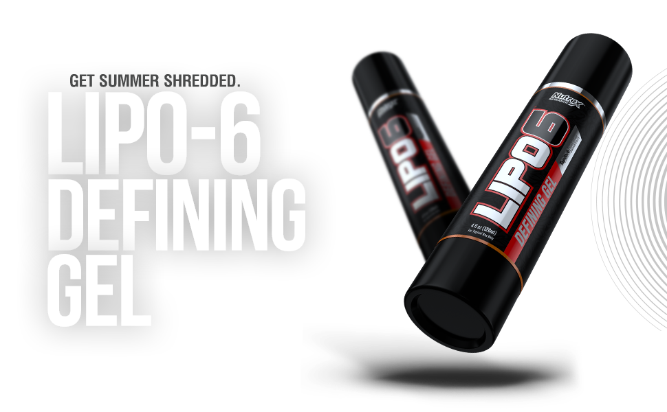 Nutrex Lipo-6 Defining Gel + FREE Waist Trimmer