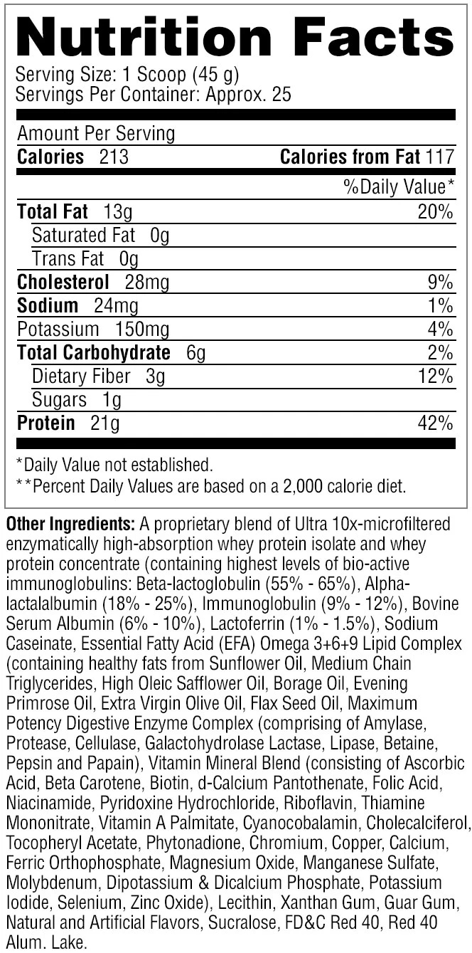 Metabolic Nutrition MuscLean 2.5 Lbs.