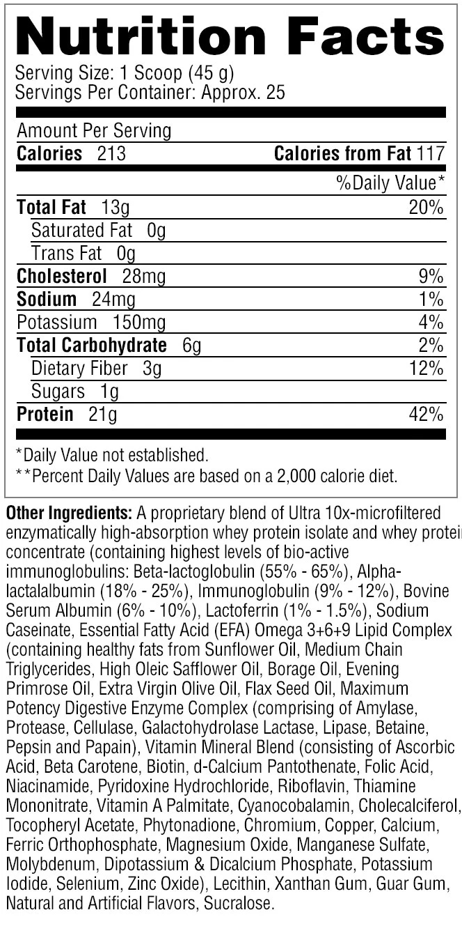 Metabolic Nutrition MuscLean 2.5 Lbs.