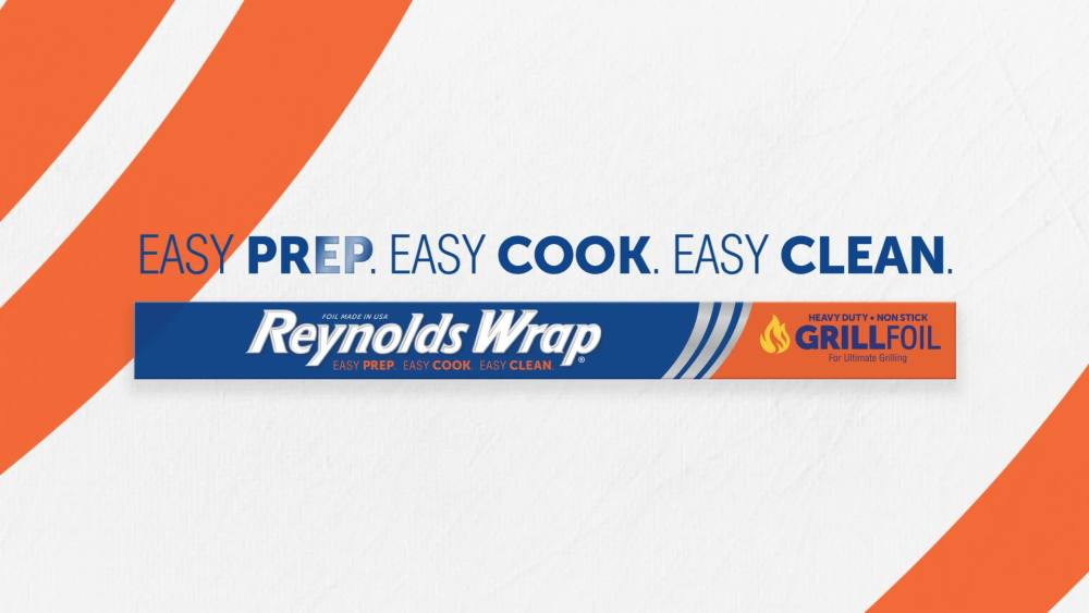 Reynolds Wrap Grill Foil, Heavy Duty Non-Stick, 18 inch, 37.5 Square Feet