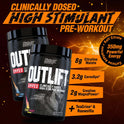 Nutrex Outlift Amped 20 Servings