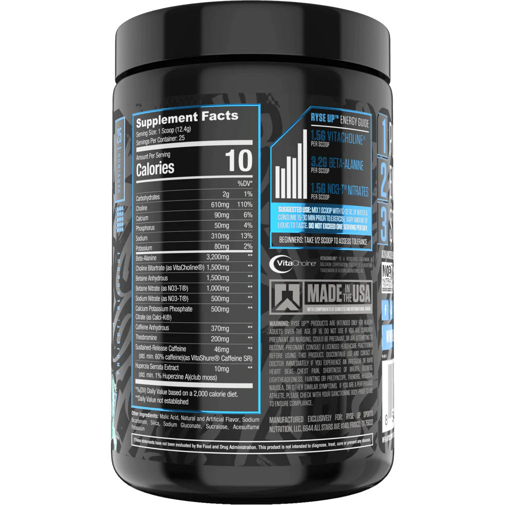 Ryse Project: Blackout Pre-Workout 25 Servings