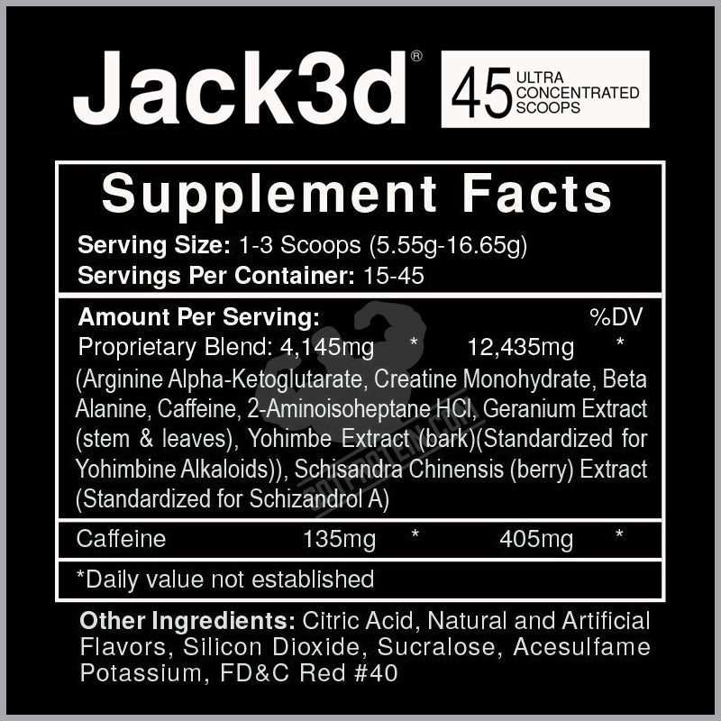 USPlabs Jack3d 45 Servings