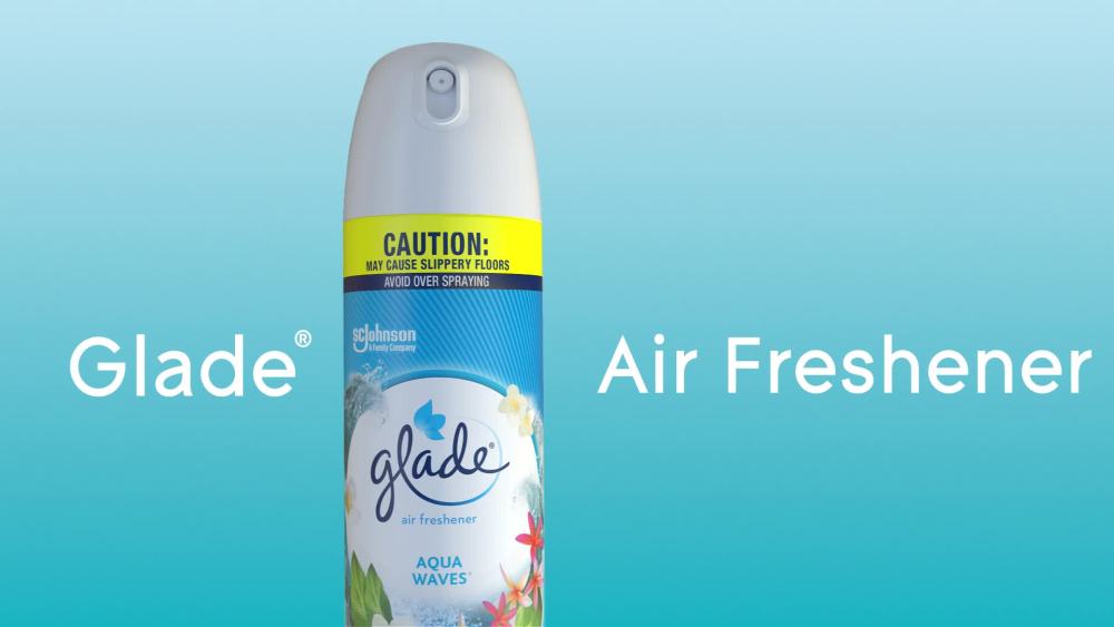 Glade Aerosol Spray, Air Freshener for Home, Bubbly Berry Splash Scent, Fragrance Infused with Essential Oils, Invigorating and Refreshing, with 100% Natural Propellent, 8.3 oz