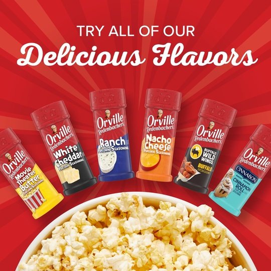 Orville Redenbacher's Movie Theater Butter Popcorn Seasoning, 2.4 oz.