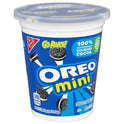 OREO Mini Chocolate Sandwich Cookies, Go-Paks, 3.5 oz Cup