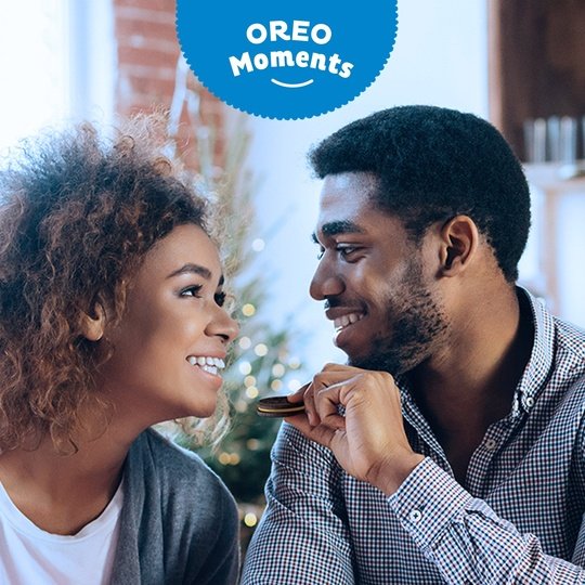 OREO Peanut Butter Creme Chocolate Sandwich Cookies, Family Size, 17 oz