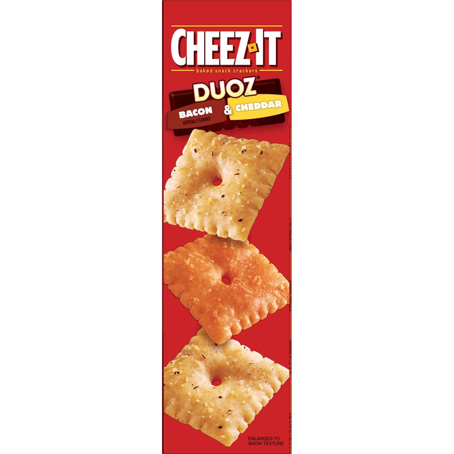 Cheez-It DUOZ Bacon and Cheddar Crackers, 12.4 oz