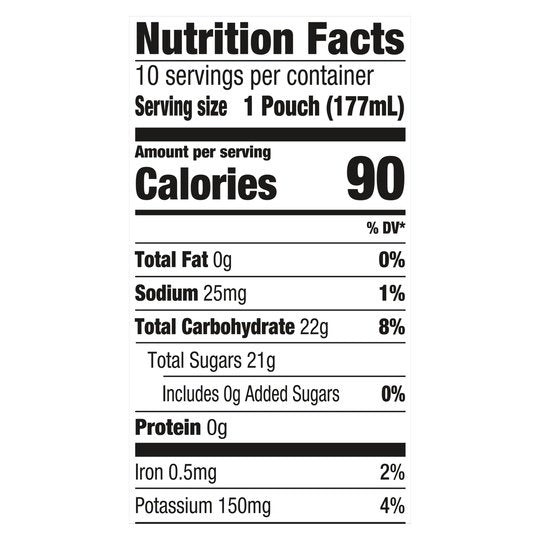 Capri Sun 100% Juice Watermelon Juice Box Pouches, 10 ct Box, 6 fl oz Pouches