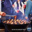 Wright Brand Thick Sliced Hickory Smoked Maple Bacon, 1.5 lb