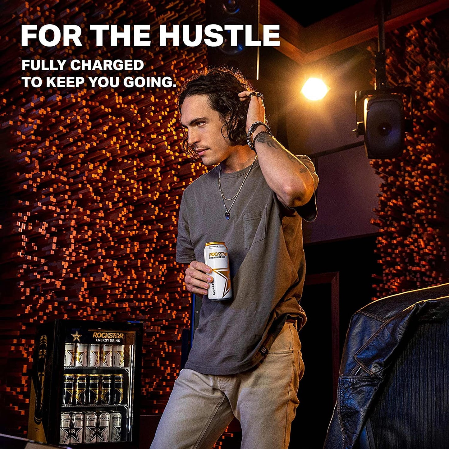 Rockstar Original Energy Drink, 16 oz, 4 Pack Cans