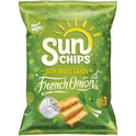 SunChips; French Onion Flavored Whole Grain Snacks, 7 oz. Bag