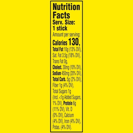 Slim Jim Original Meat Stick, Meat Snacks, 0.97 oz