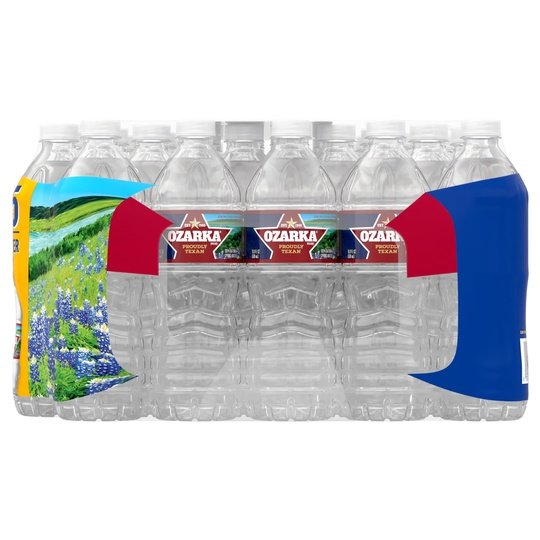 OZARKA Brand 100% Natural Spring Water, 16.9-ounce plastic bottles (Pack of 35)