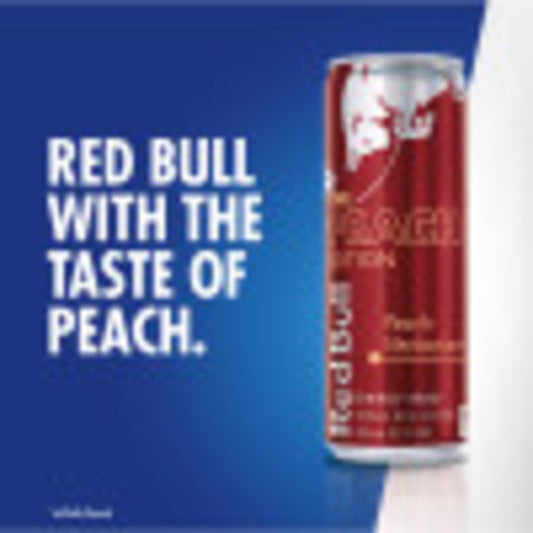 Red Bull Peach Edition Energy Drink, 12 fl oz Can