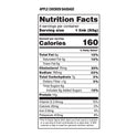 Marketside Fully Cooked, Gluten-Free Chicken Apple Sausage 12oz, 4 Count (Refrigerated)