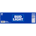 Bud Light Beer, 24 Pack, 12 fl oz Aluminum Cans, 4.2% ABV, Domestic Lager