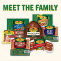 Eckrich Natural Casing Smoked Sausage Rope Family Pack, 39 oz