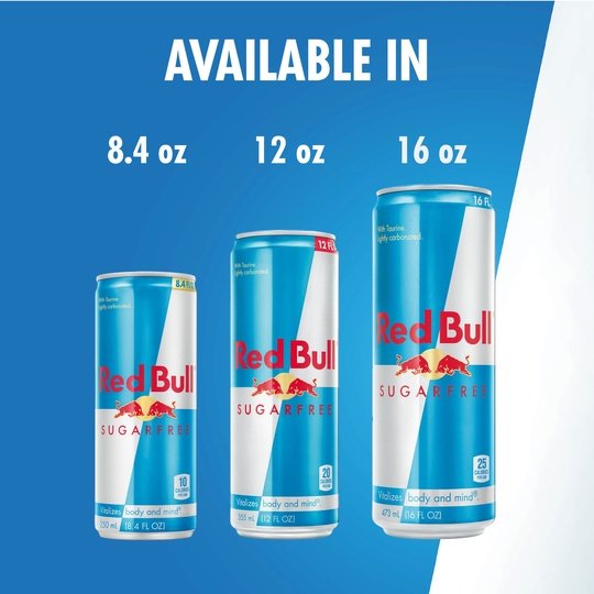 Red Bull Sugar Free Energy Drink, 20 fl oz Can