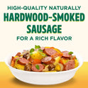 Eckrich Natural Casing Smoked Sausage Rope Family Pack, 39 oz