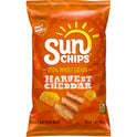 SunChips Harvest Cheddar Whole Grain Snacks, 7 oz Bag