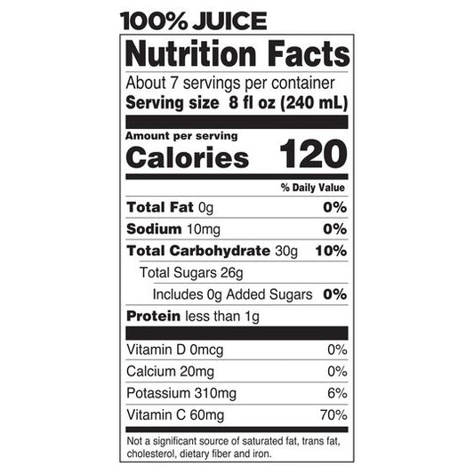 Dole, 100% Pineapple Orange Banana, 59 Fl. Oz.