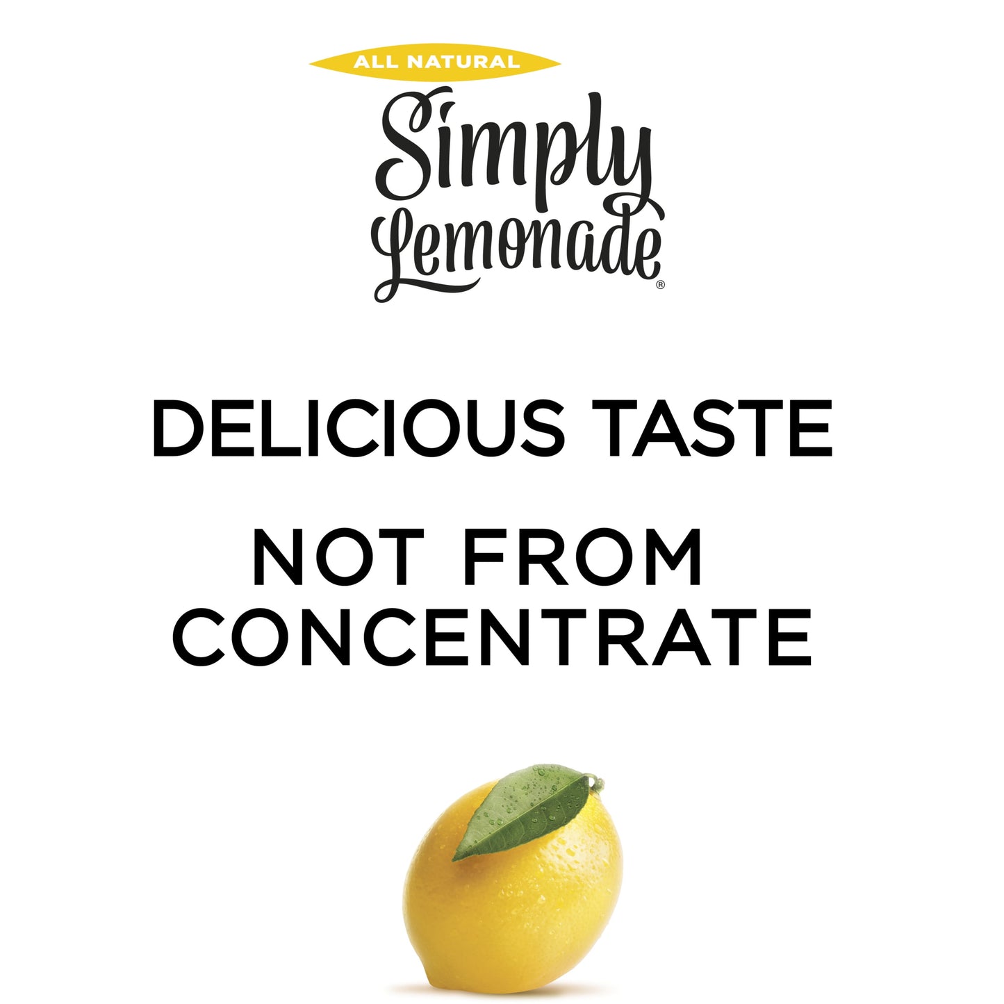 Simply Non GMO All Natural Lemonade Juice, 89 fl oz Bottle